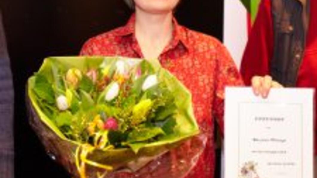 Marjolein Wielinga winnaar publieksprijs